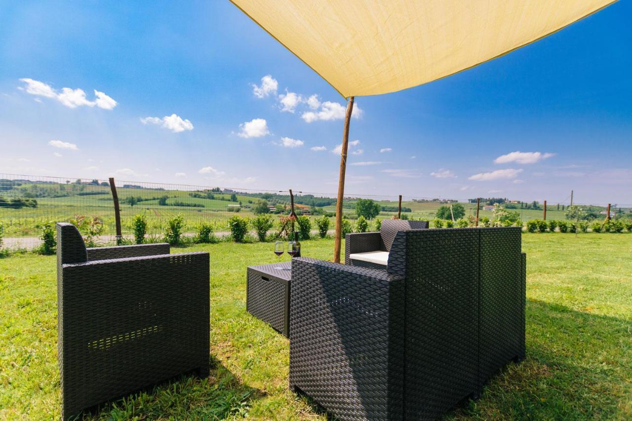Podere La Vignata Toiano Bagian luar foto