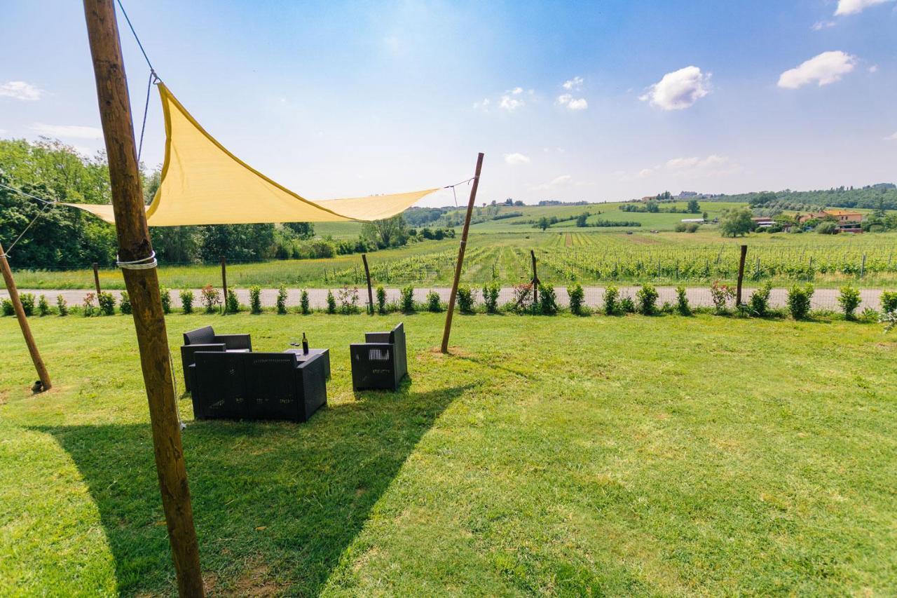 Podere La Vignata Toiano Bagian luar foto